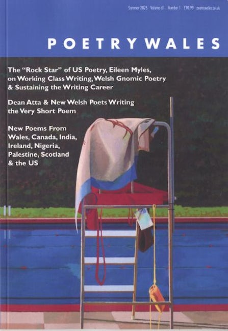 Cover image for Poetry Wales 61, (1, Summer 2025), isbn: L500322202