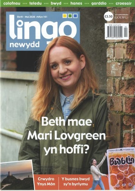 Cover image for Lingo Newydd 161 (Ebrill/Mai 2026), isbn: O777127714