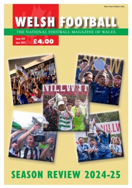 Cover image for Welsh Football 262 (June/July 2025), isbn: X728282828