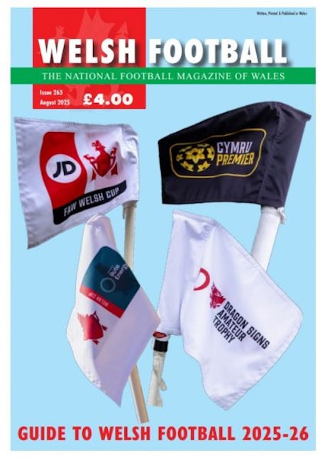 Cover image for Welsh Football 263 (August 2025), isbn: X828282828