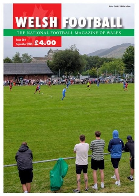 Cover image for Welsh Football 264 (September/October 2025), isbn: X928282828
