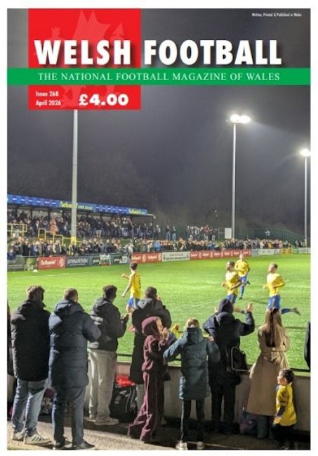 Cover image for Welsh Football 268 (April 2026), isbn: Y328282828